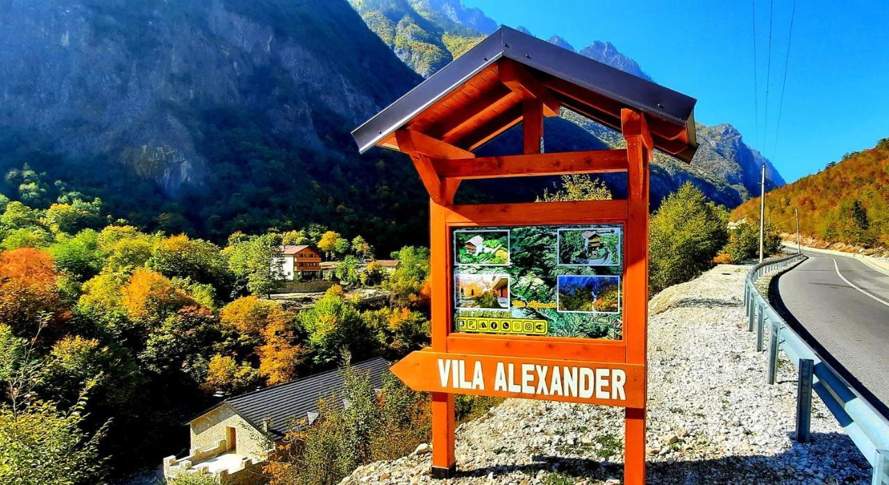 Vila Alexander B&B Valbona Exteriör bild